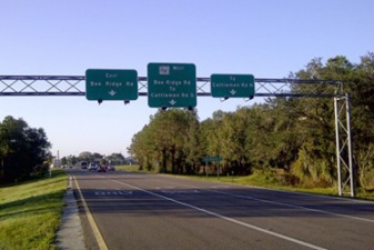 Bee Ridge Road off ramp looking south