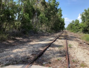 Seminole Gulf/CSX Railroad track adjacent to Old 41