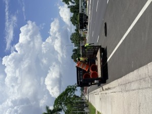 Outside Lane Reopening on State Road 739