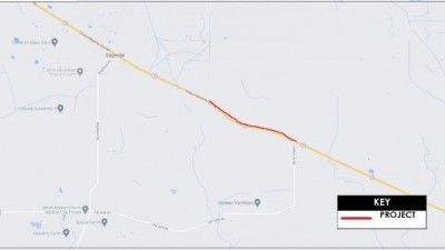 Rural area on SR 70 scheduled for resurfacing.
