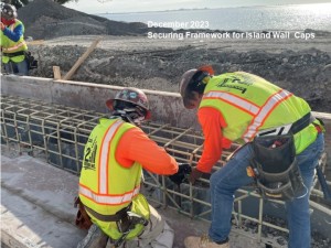 Dec 2023 Securing Island Wall Cap Framework