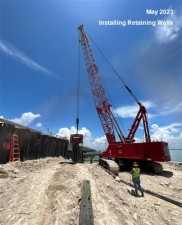 May 2023 Installing Retaining Walls