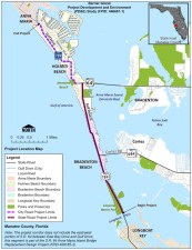 Barrier Island Project Location Map