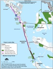 Barrier Island Project Location Map