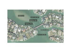 Bridge aerial view