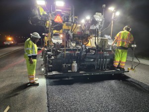 I-75 paving operations