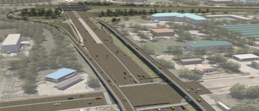 Conceptual rendering of I-75 at S.R. 951