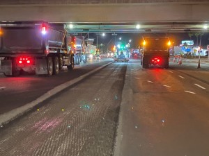 Paving Under Interstate 4 in November 2025