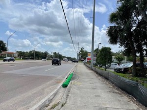 Clark Road EB at Shell Station