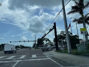 Intersection of Clark Road  EB and Honore