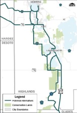 Potential Trail Alternatives Map