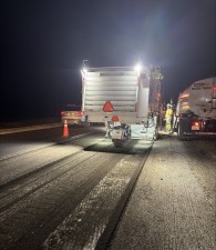 Milling Machine Removing Asphalt on US 17 on 01-21-26