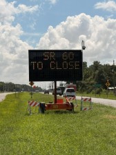 SR 60 will be closed at the railroad track in Lake Wales