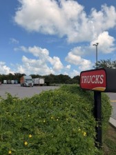 Trucks are prohibited from the local detour, but will still have access to the Pilot Station Truck Parking